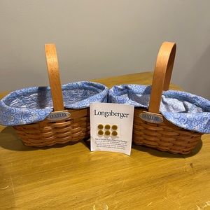 Longaberger Baskets Century 2000 Vintage 2 Baskets